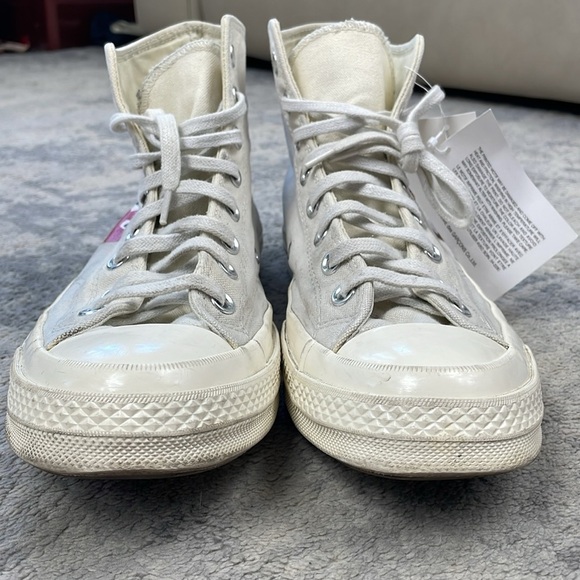 Comme des Garcons PLAY CdG x Converse Chuck Taylor All Star High Top Sneakers 11 - Picture 6 of 14
